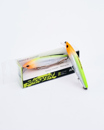 Fubelo Shooter Tungsten AR-C Sinking Maket Yem 8 cm 10 gr - Portakal