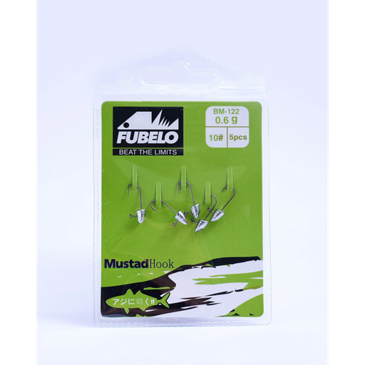 Fubelo Spike Head LRF Jighead Avcı Zoka Serisi (10 No İğne - 5 Adet)