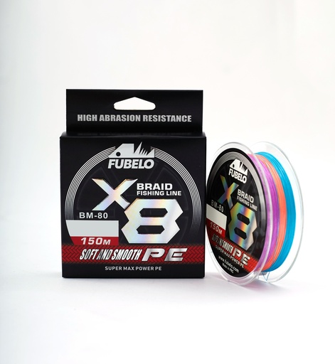 Fubelo Braid Line 8x Multi Örgü Misina 150 m