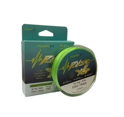  Powerex Pulse 4 örgü 150m. Apple Green 0.06mm/3.6kg İp Misina 