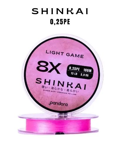Pandora Shinkai Light Game Örgü İp Misina - 0.25 PE Hot Pink