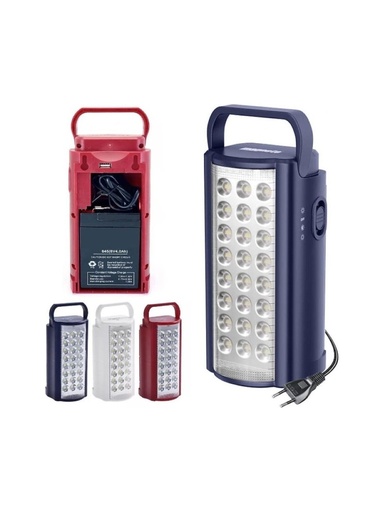 Astra Rd-24 Şarjlı 3000 Mah LED Işıldak - Şarjlı Kamp Feneri / 3 Gün Aydınlatma Süresine Sahip 24 Güçlü Led