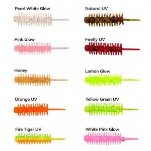 Fubelo Crook Kavanozlu Aromalı LRF Silikon Yemi - Fire Tiger UV 4.5 cm (BM-93 FTU)