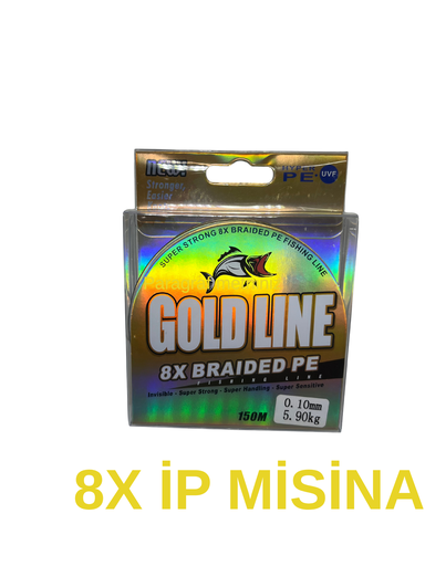 GOLD LİNE 8X İP MİSİNA