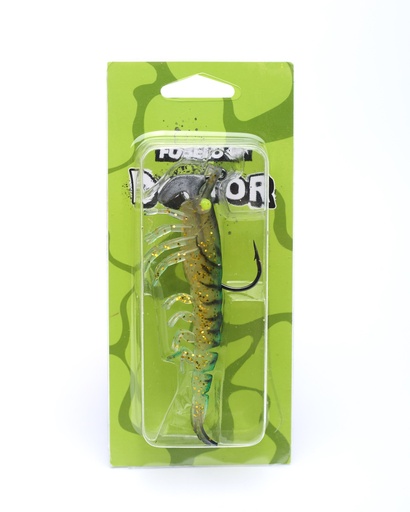Fubelo Doctor Karides Yapay Maket Yem - Black Leopard Brown 75 mm 6.5 g
