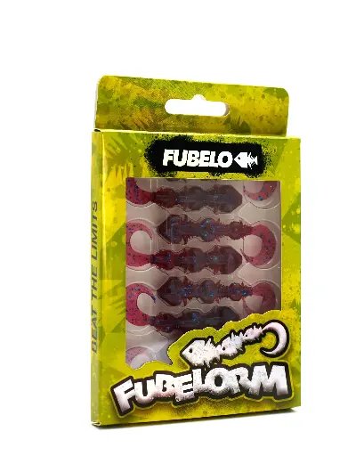 Fubelo Fubelorm Kokulu Orak Kuyruk LRF Silikon Yemi - Firefly 60mm (BM-600 FI)