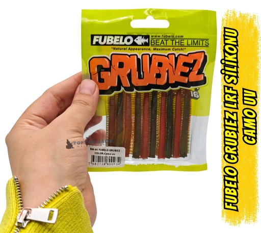 Fubelo Grubiez LRF ve Spin Silikon Yemi - Camo UV 7cm (BM-91 CU)