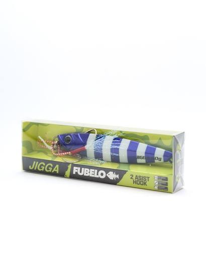 Fubelo Jigga 80g Shore Jigging Heavy Metal Sahte Balık (Dark Green)
