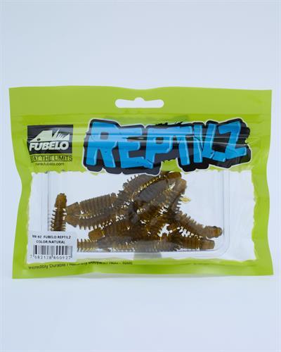 Fubelo Reptilz LRF ve Spin Silikon Yemi - Natural 7.5 cm (BM-92 N)